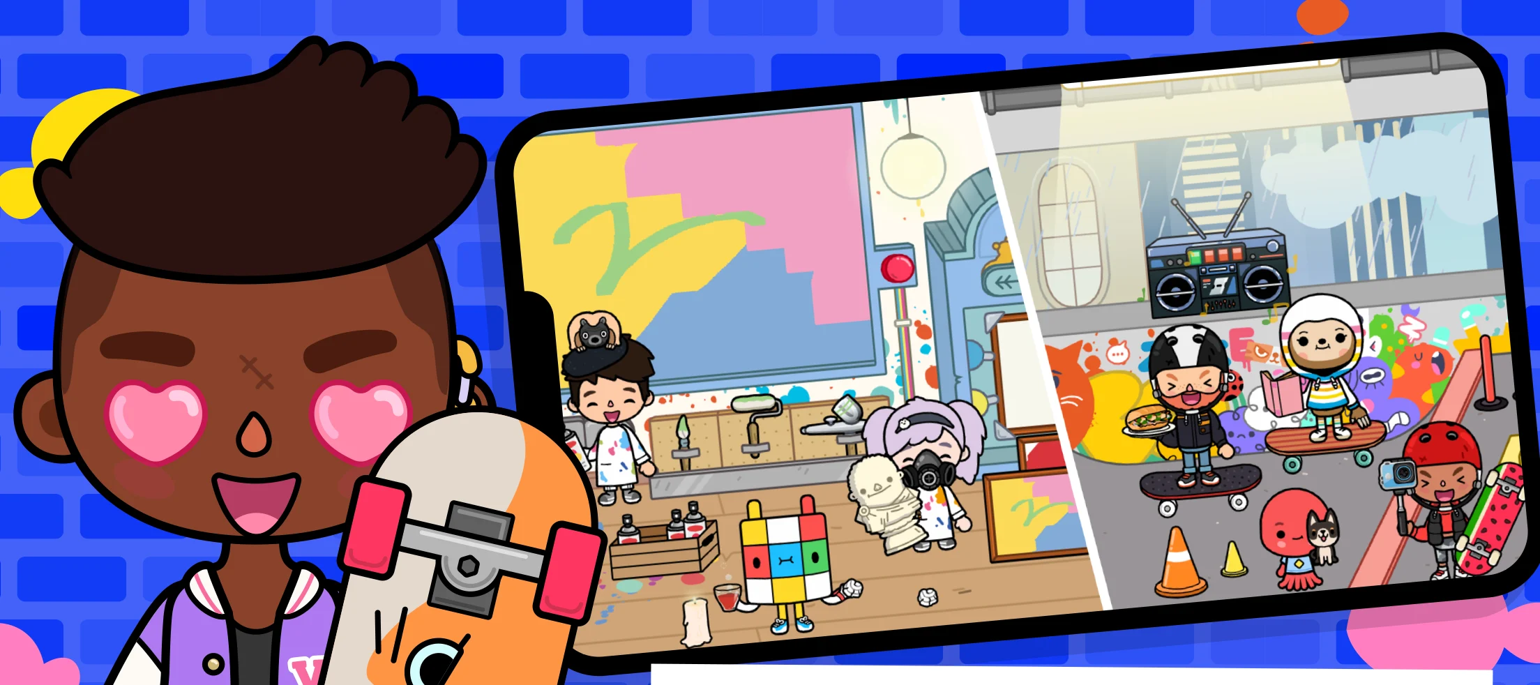 تحميل لعبة توكا بوكا العالم مهكرة للاندرويد Toca Life World.MOD.2025 اخر اصدار 3