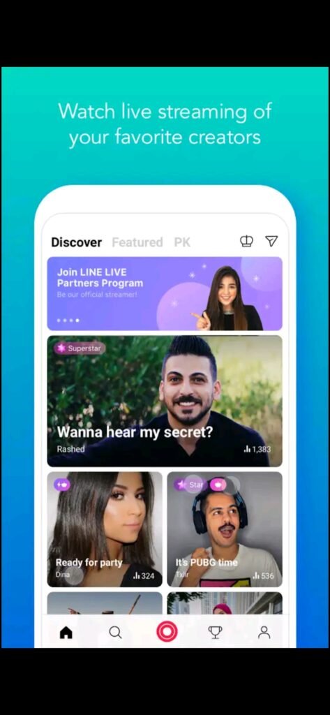 تحميل لاين لايف مهكر LINE LIVE.2.9.5.Apk.2025 آخر إصدار 6