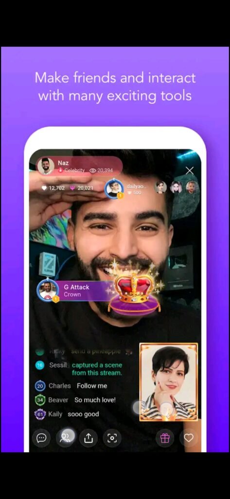 تحميل لاين لايف مهكر LINE LIVE.2.9.5.Apk.2025 آخر إصدار 5