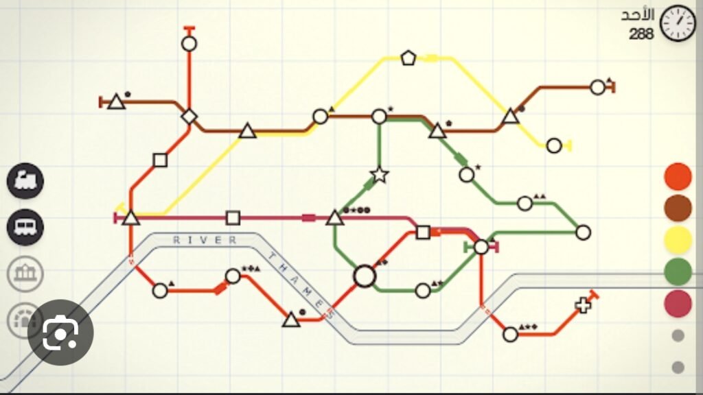 تحميل مترو صغير مهكر للايفون Mini Metro.2.35.1.ios.2025 آخر إصدار 8