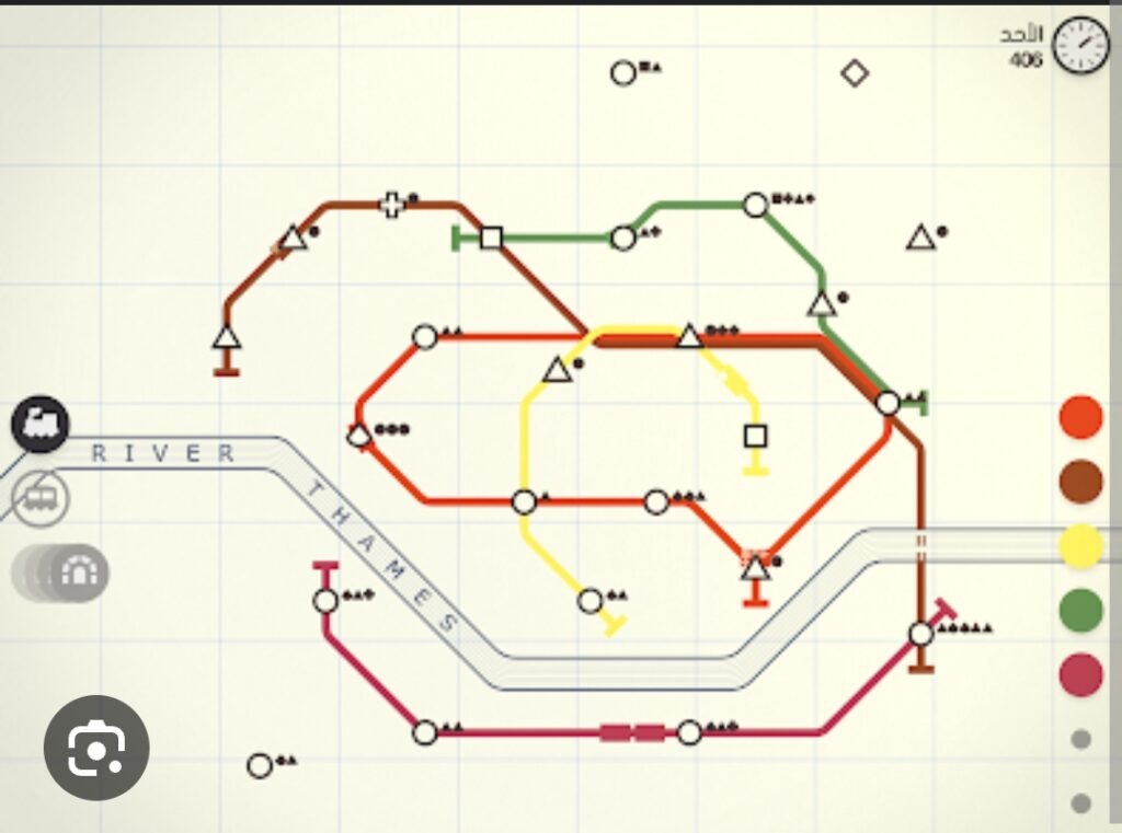 تحميل مترو صغير مهكر للايفون Mini Metro.2.35.1.ios.2025 آخر إصدار 6