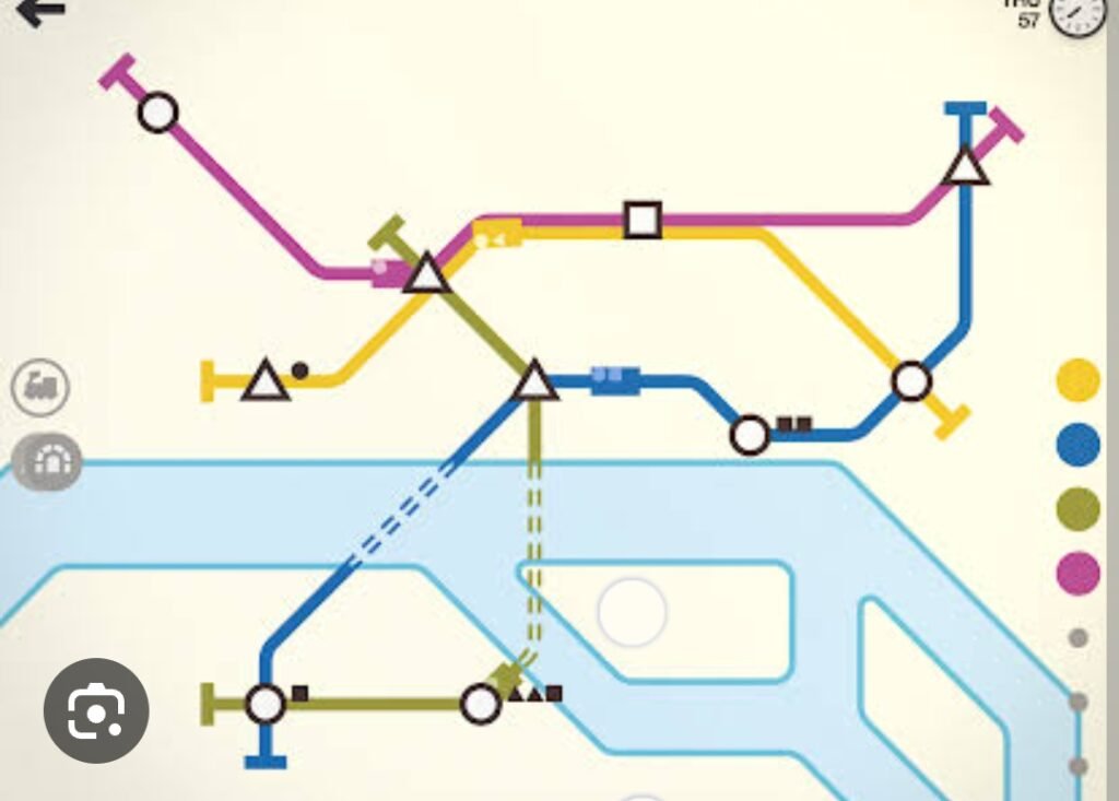 تحميل مترو صغير مهكر للايفون Mini Metro.2.35.1.ios.2025 آخر إصدار 4