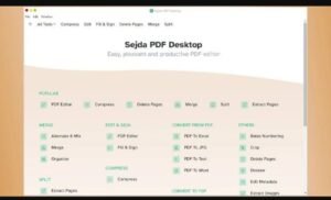 تحميل سيدجا بي دي اف للكمبيوتر Sedja PDF editor.PC.2025 اخر اصدار 3